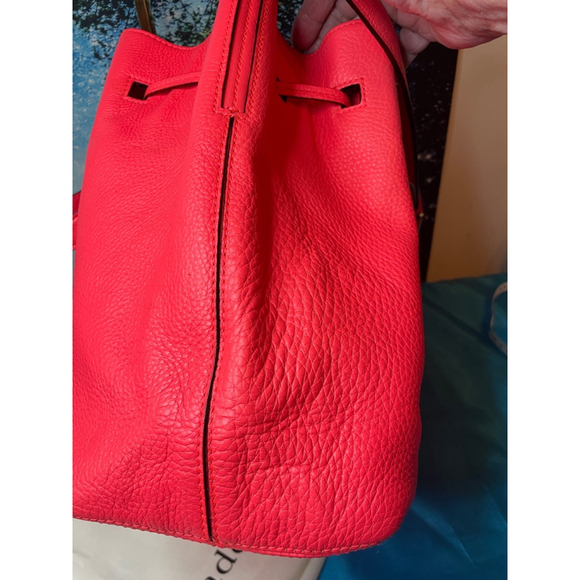 Fire 🔥 Kate Spade Tote Bag Hot Pink Tassle Beautiful VGC W Dustie - Picture 12 of 16